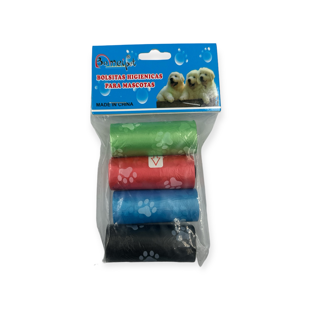 Σακουλάκια Απορριμάτων για Κατοικίδια 4X20 τμχ